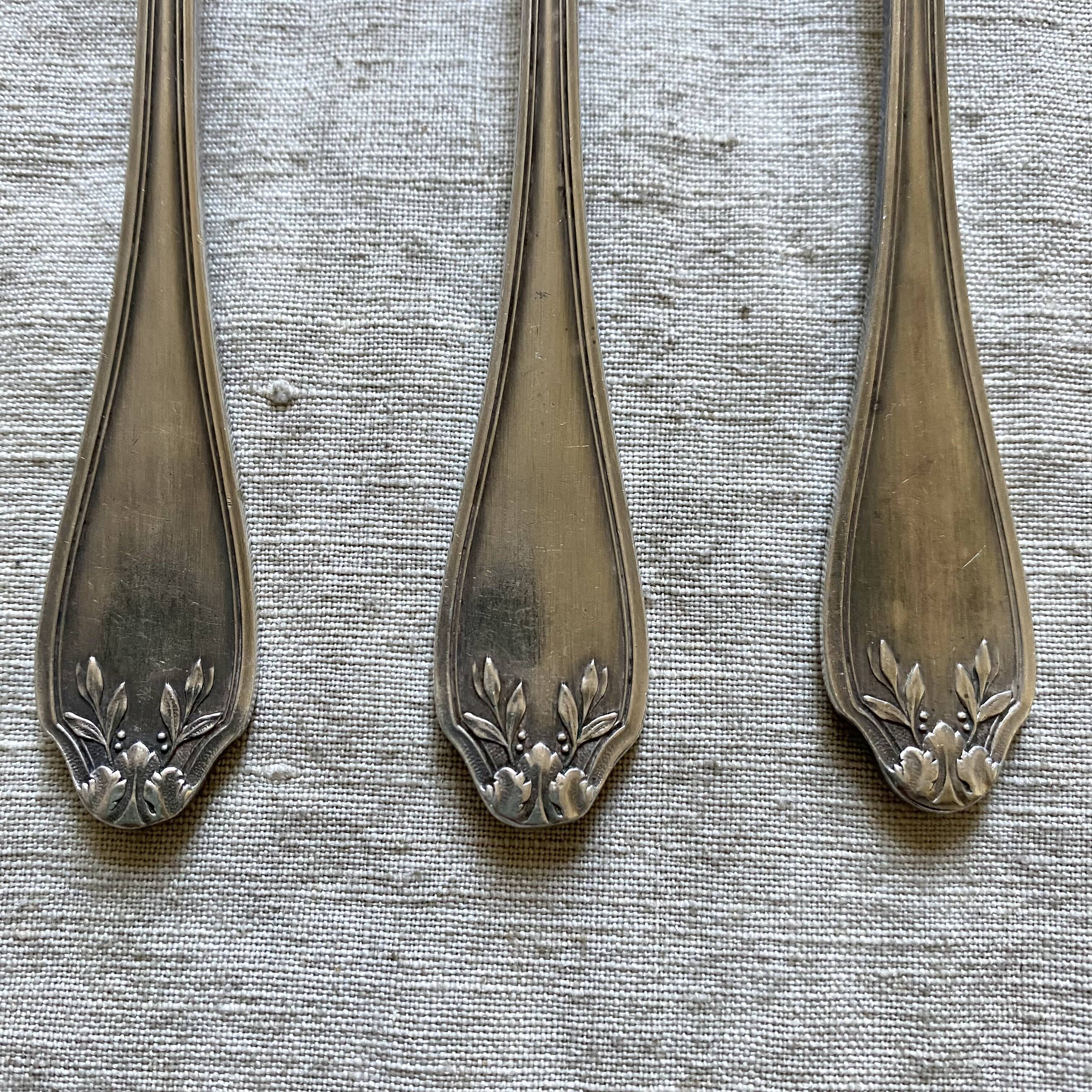 Old teaspoons