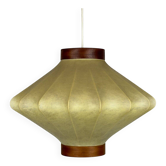 Mid-century modern Italian Cocoon pendant lamp from the 1960s.