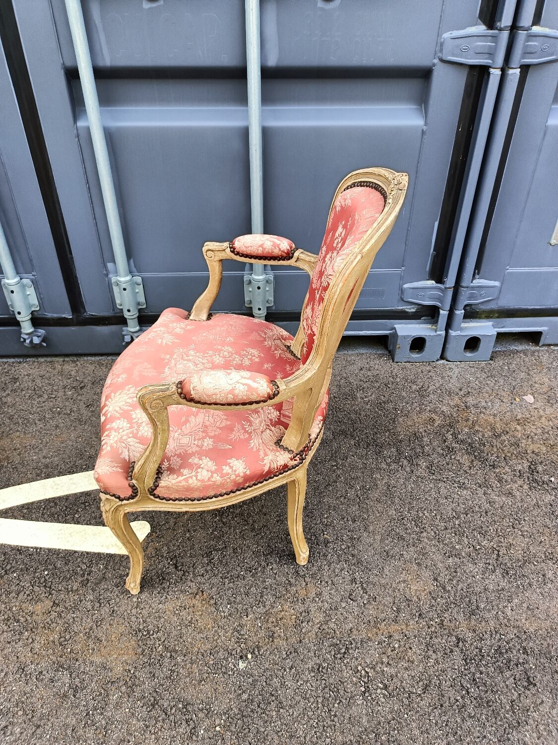 Pair of antique armchairs Louis XV style