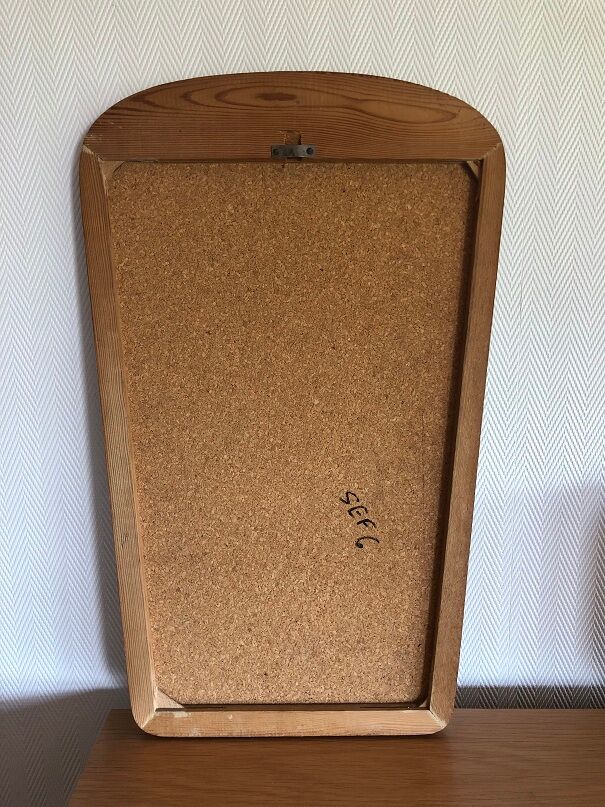Mirror mirror free form of the 60s 33x53cm