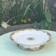 Compotier, porcelain fruit cup signed F. Legrand & cie limoges France