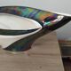 Vintage italian ceramic fruit bowl/vase, 1960s, camillo lusso, 60s vase