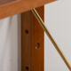 Danish wall unit in teak - modular shelving system 6 shelves