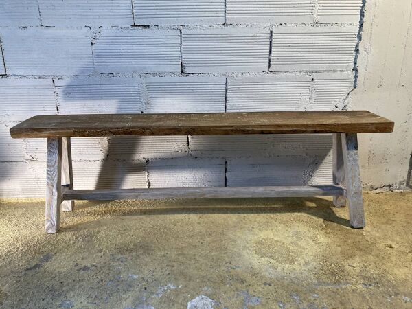 Banc rustique ancien