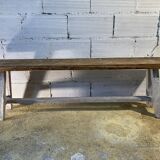 Old rustic bench