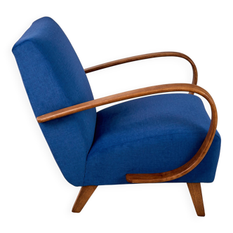 Fauteuil H 410 conçu par Jindrich Halabala, Tchécoslovaquie, années 1940