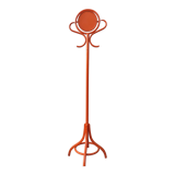 Mirror coat rack on foot