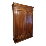Louis-Philippe style wardrobe with a low drawer