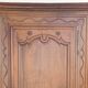 Louis XIV bonnetière in walnut, 18th century.