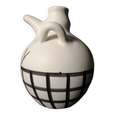 Rare pot carafe chevrette whisky vintage ceramic signed lili valentin