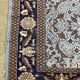 Handmade wool oriental carpet (wear defects)