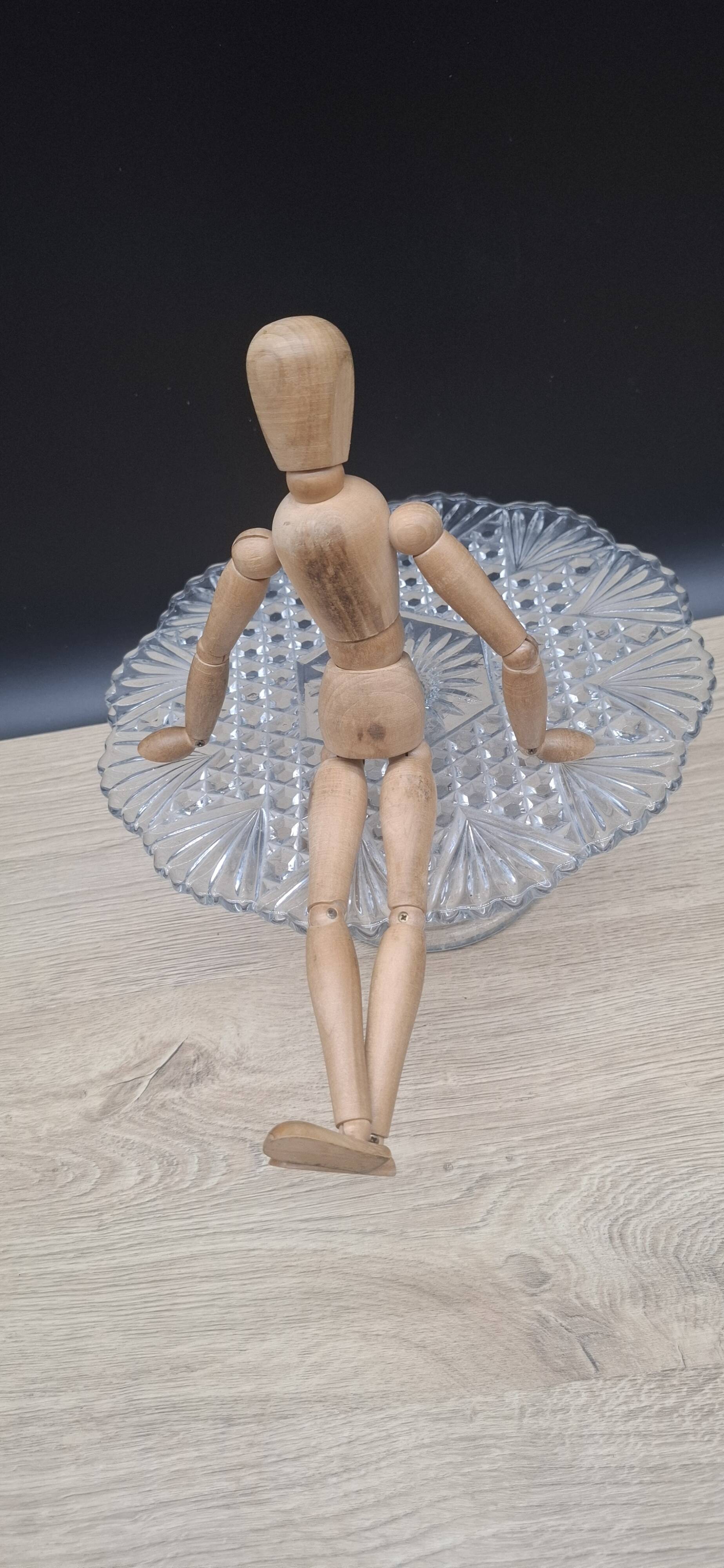 Manage D26 transparent glass cake dish