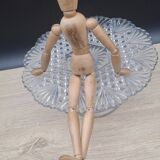 Manage D26 transparent glass cake dish