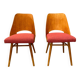Pair of TON Model 514 Dining Chairs – Radomír Hofman, 1960s