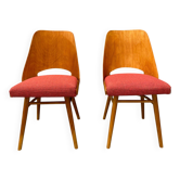Paire de chaises de salle à manger TON modèle 514 – Radomír Hofman, années 1960