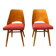 Pair of TON Model 514 Dining Chairs – Radomír Hofman, 1960s