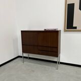 African rosewood drink cabinet, circa 1950