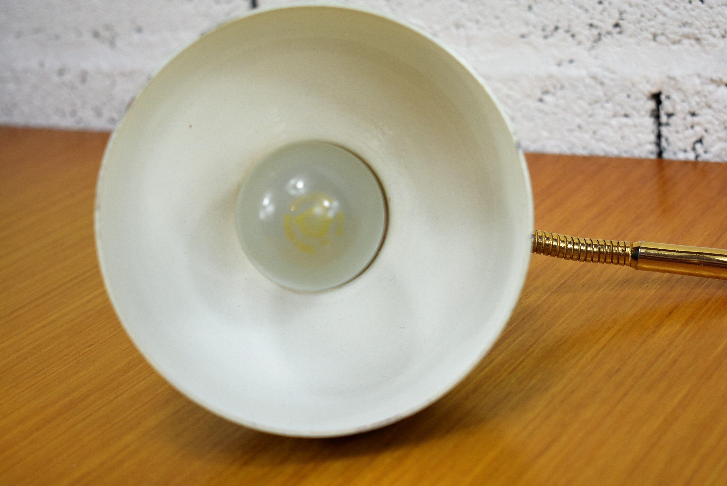 Vintage blue desk lamp