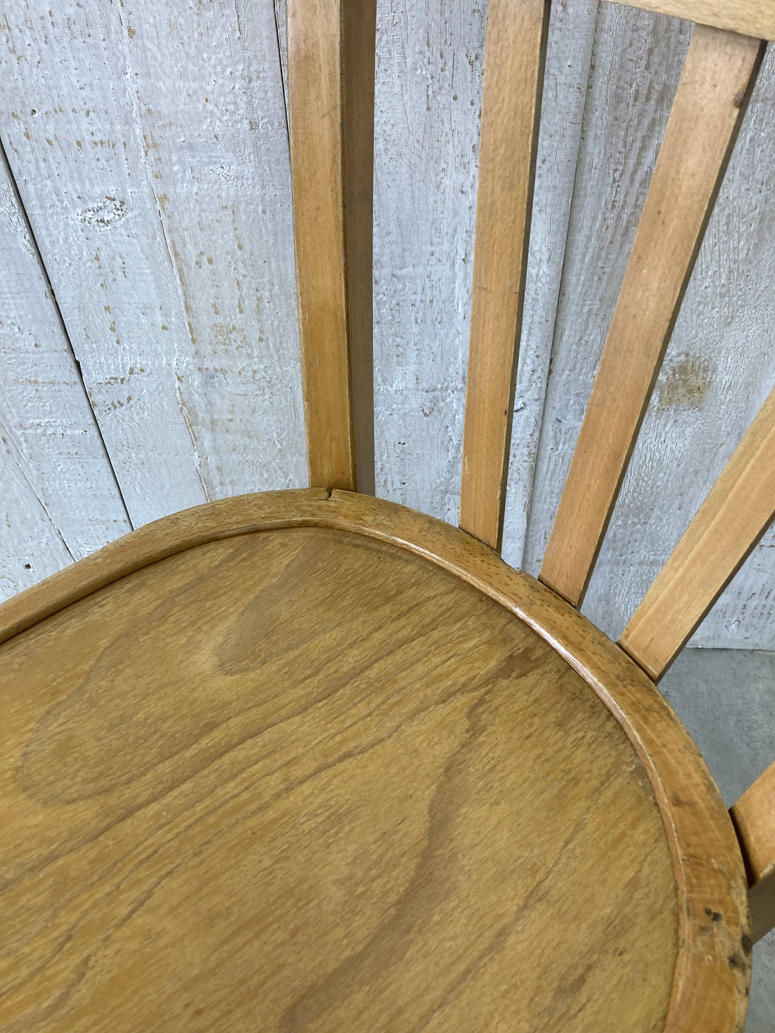 Set of 4 mismatched bistro chairs (Luterna...)