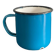 Small blue cup Swallow brand enameled sheet metal