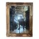 Golden rectangular mirror 19th around 1850