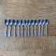 12 Ravinet d'Enfert silver-plated mocha spoons