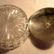 Small Baccarat Cup, Pierreries model - silver metal lid