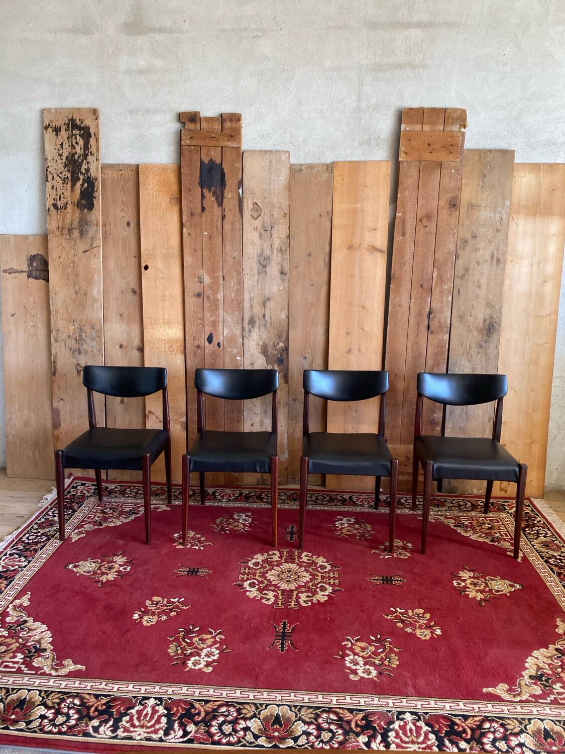 Scandinavian table and chairs from the 60s/70s