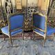 Complete living room louis XV style gilded wood 1900