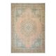 Tapis de zone vintage persan fait main en laine et coton des années 1970 285x397