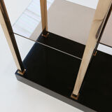 Hollywood regency style wall unit from Belgochrom, 1970s