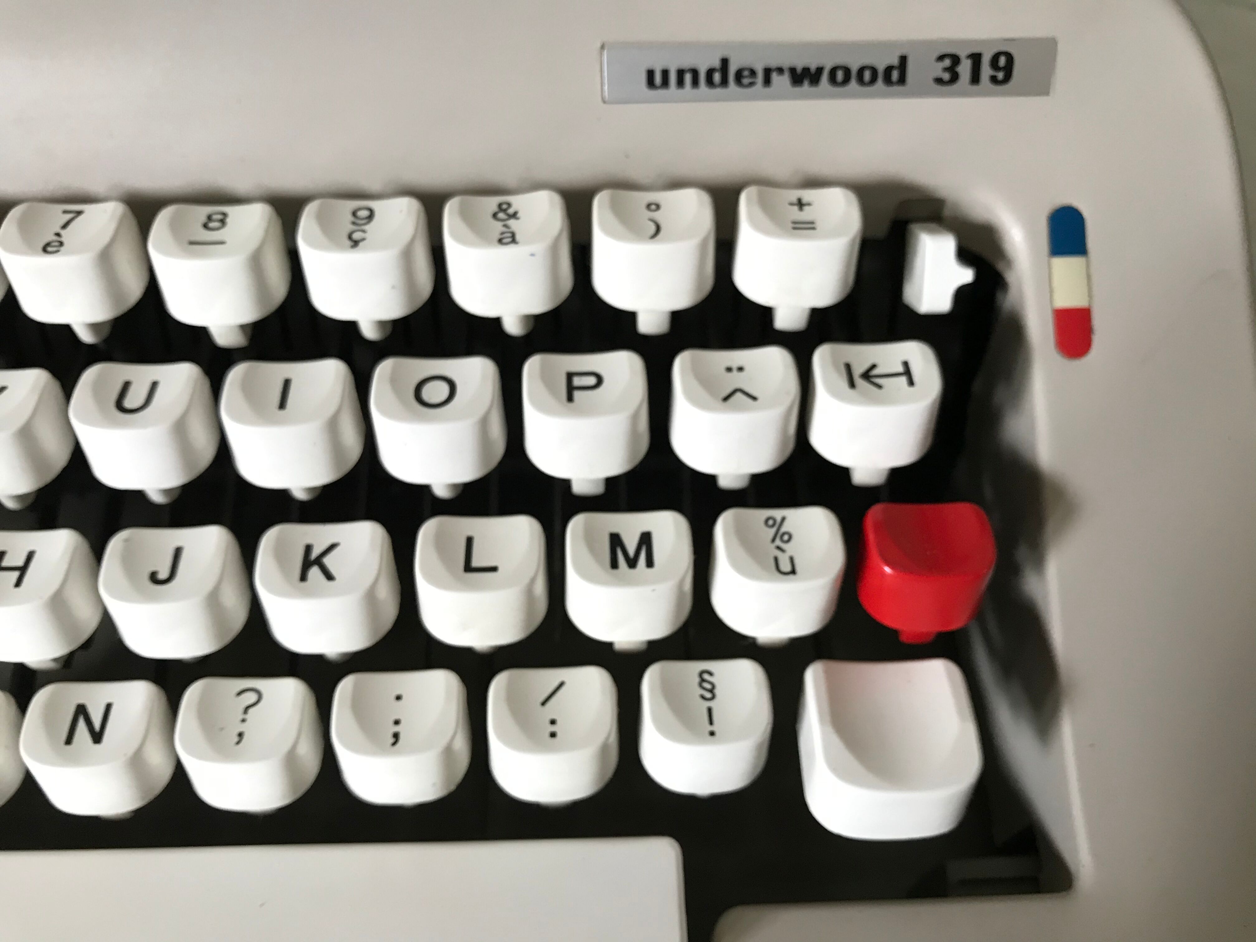 Underwood Typewriter 319