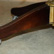 Restored leather captain's or director's chair