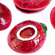 Salad bowl serving and 6 strawberry cups in Aegitna Vallauris