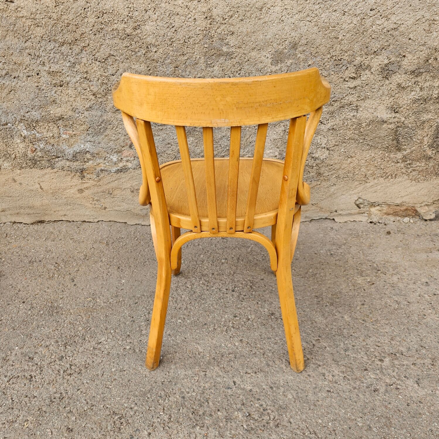 Baumann armchair light wood