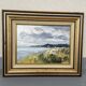 “Dune at Colleville” — old French marine, oil on canvas signed