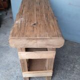 Professional furniture 120cm old solid wood workbench
