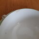 Coffee cups earthenware of Saint Amand , iron earth , Sarreguemines , vintage French , s