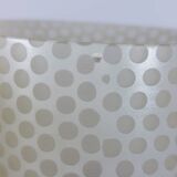 Vintage wall lamp from the 1950s in brass with flower decoration.