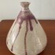 Vase vintage en grès signé