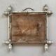 Miroir bambou ancien