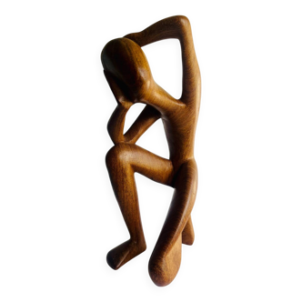 Antique wooden sculpture