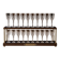 Ensemble de 20 verres en cristal taillé à la main (1985)