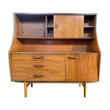 Vintage 1960s Avalon Teak Sideboard - Highboard - Drink Cabinet - Mid-century