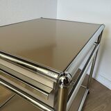 USM Haller bedside table in beige