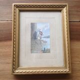 Pair of 2 orientalist watercolours early 20th