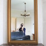 Mirror Louis Philipe matt gilded