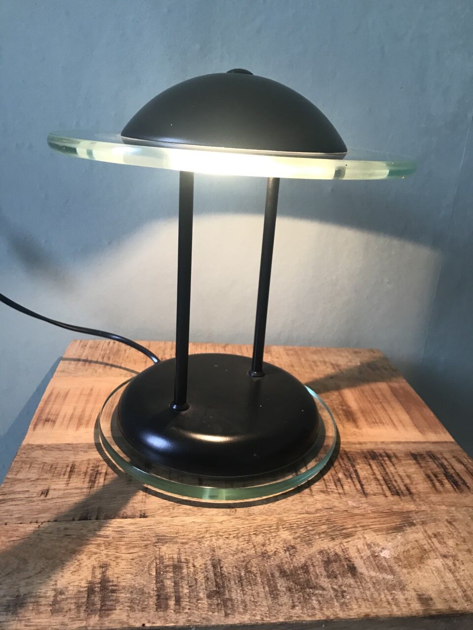 Vintage Herda Tablelamp Black