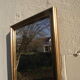 Golden mirror from the 50s/60s 40x70cm