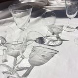 10 engraved foot glasses